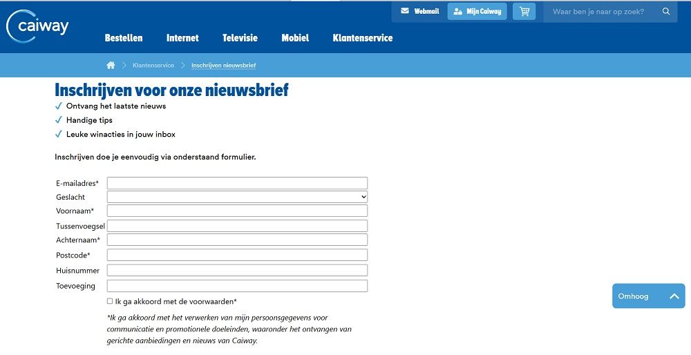 mijn caiway