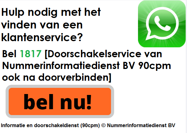 Kpn Klantenservice Bel 1817 Telefoonnummer Klantenservice