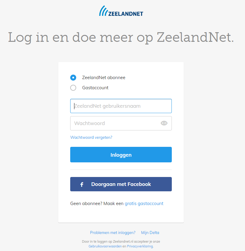 Zeelandnet Klantenservice