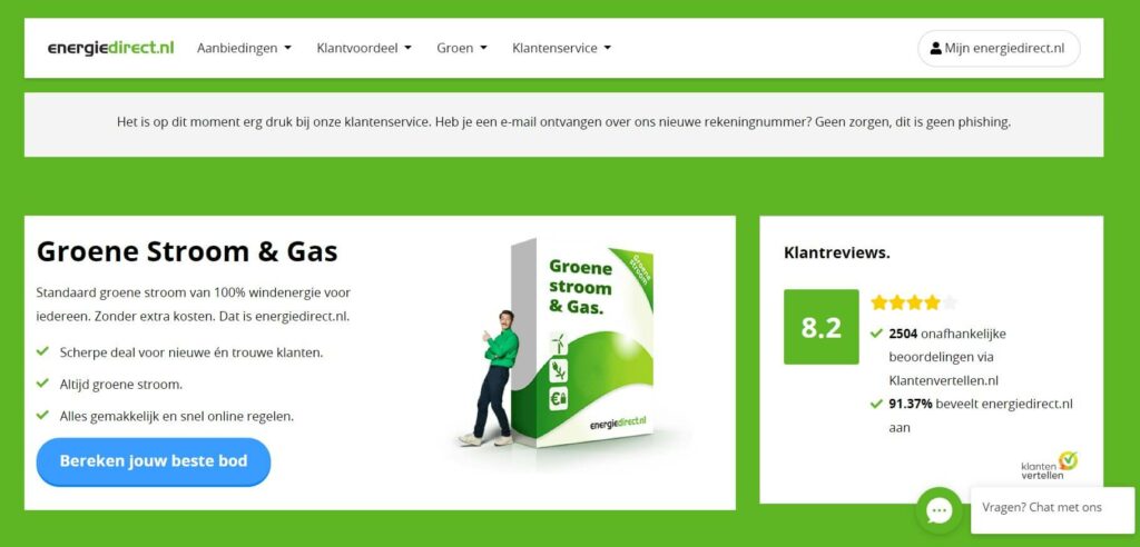 telefoonnummer energiedirect