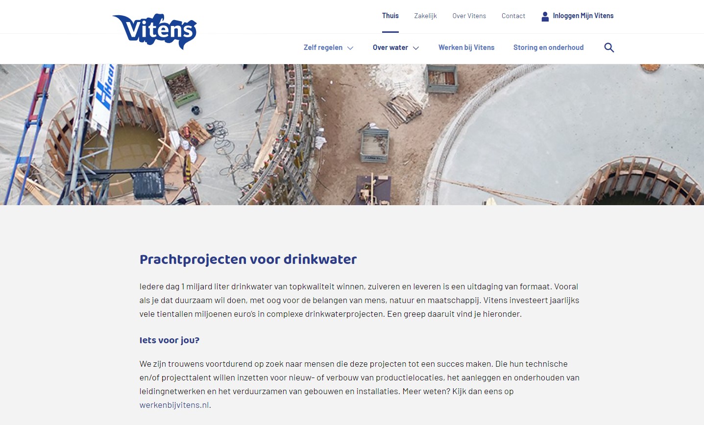 Prachtprojecten voor drinkwater