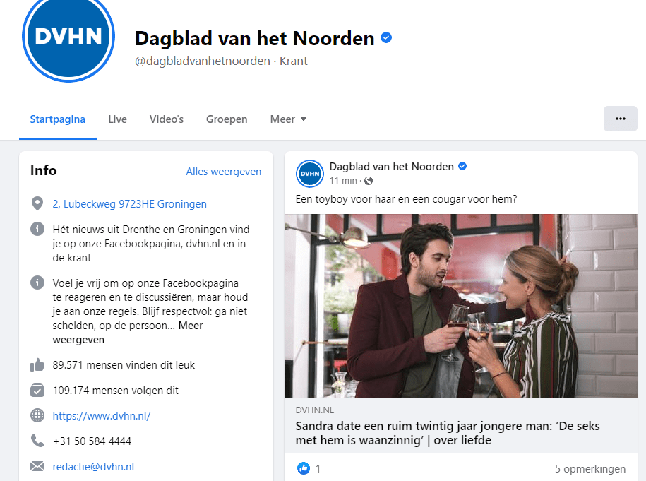 dagblad klantenservice