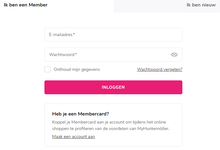 hunkemöller klantenservice