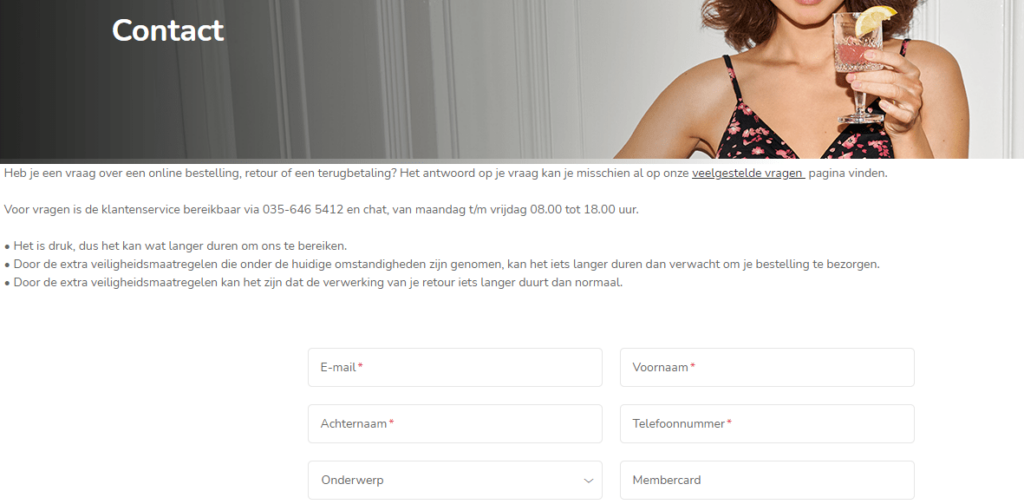 Extra detectie Verwaand Hoe neemt u contact op met Hunkemöller Klantenservice? |【Bel 0906-1516】