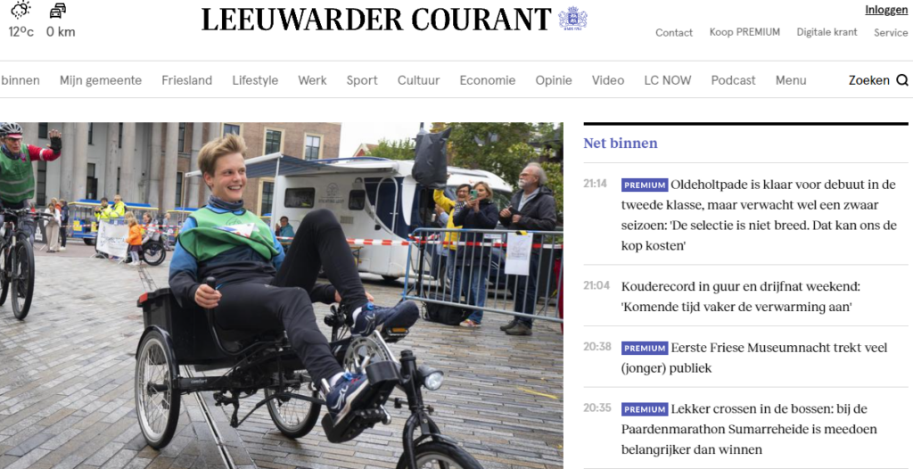 Leeuwarder courant contact
