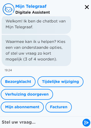 De Telegraaf Klantenservice