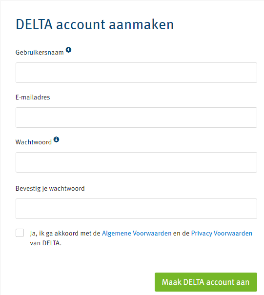 delta klantenservice
