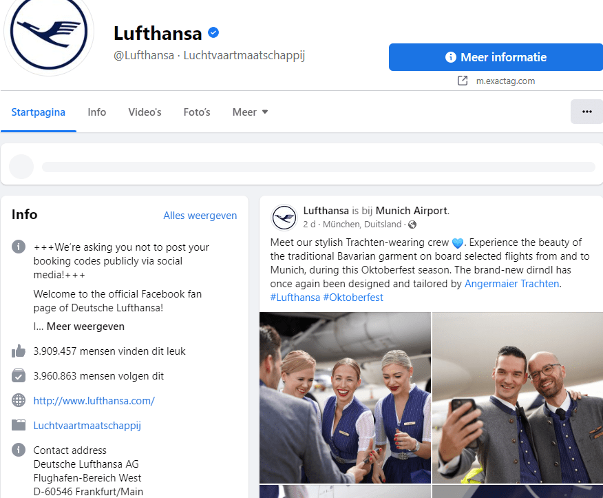 Lufthansa klantenservice