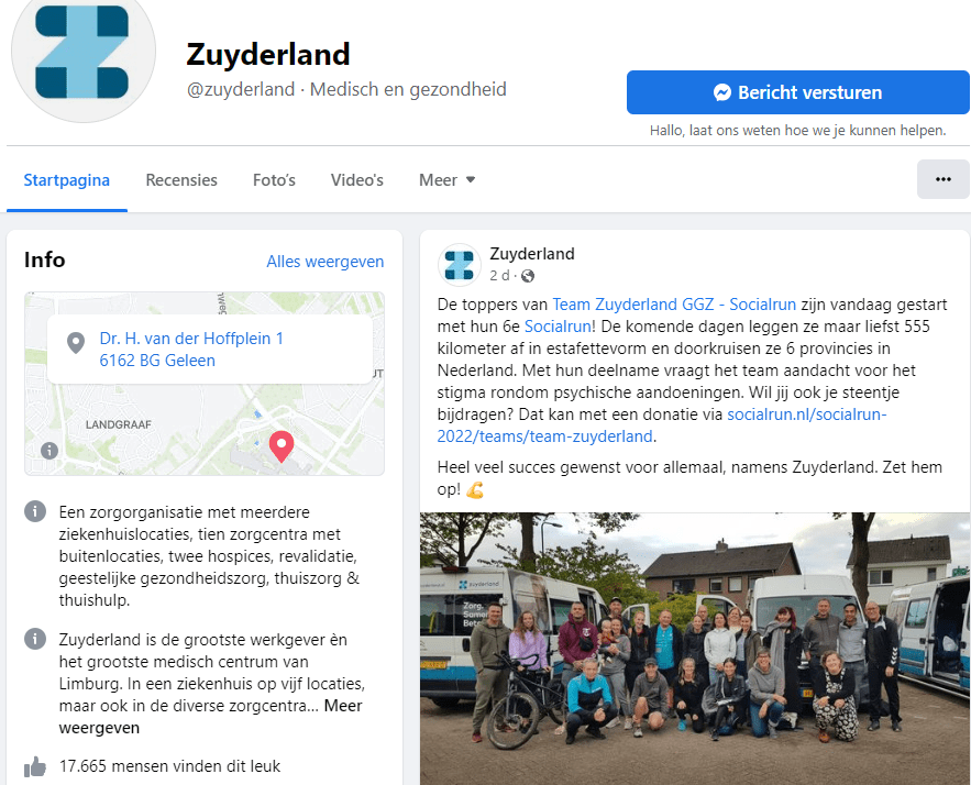 zuyderland klantenservice