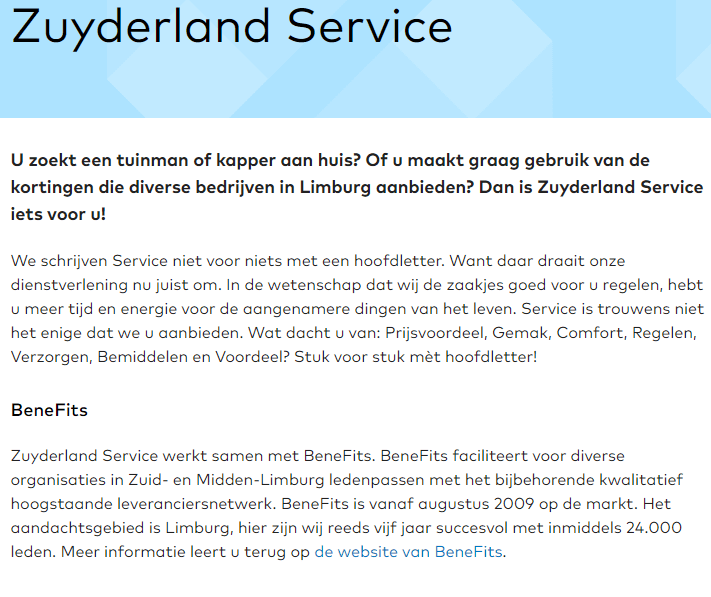 zuyderland klantenservice